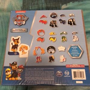 Paw Patrol Other - Paw patrol magnetic wooden dress up box Paw Patrol Other - Paw patrol magnetic wooden dress up box